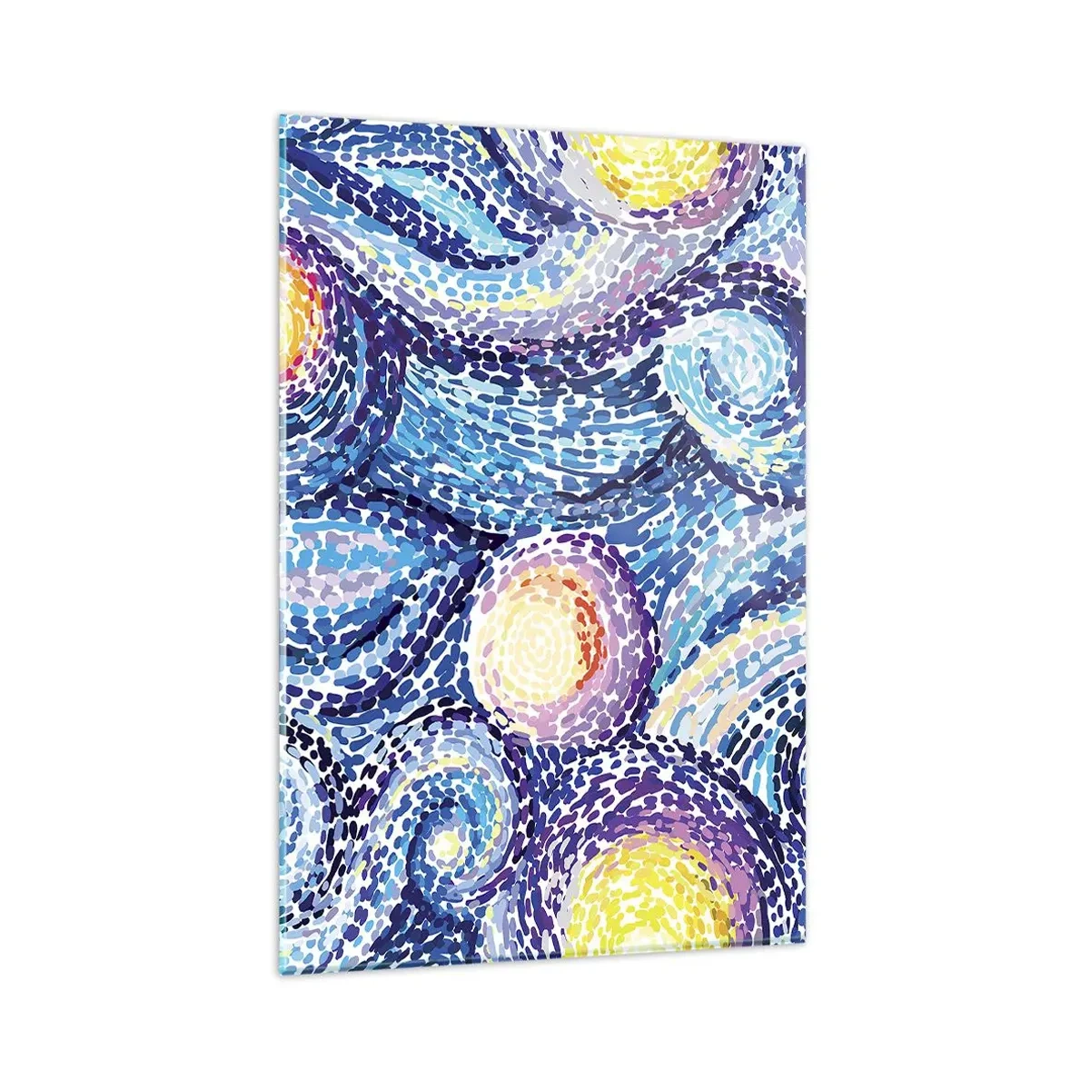 Quadro em vidro - De um quadro de van Gogh - 80x120 cm