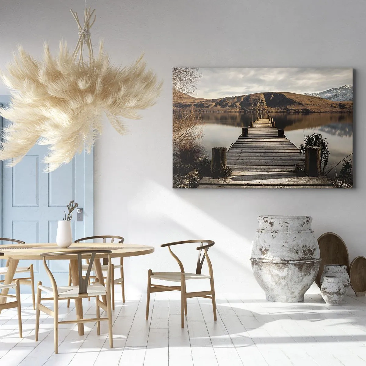 Quadro em tela - Paisagem em silêncio - 100x70 cm