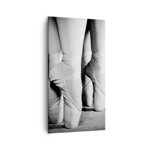 Quadro em tela - Juntos, com leveza - 55x100 cm