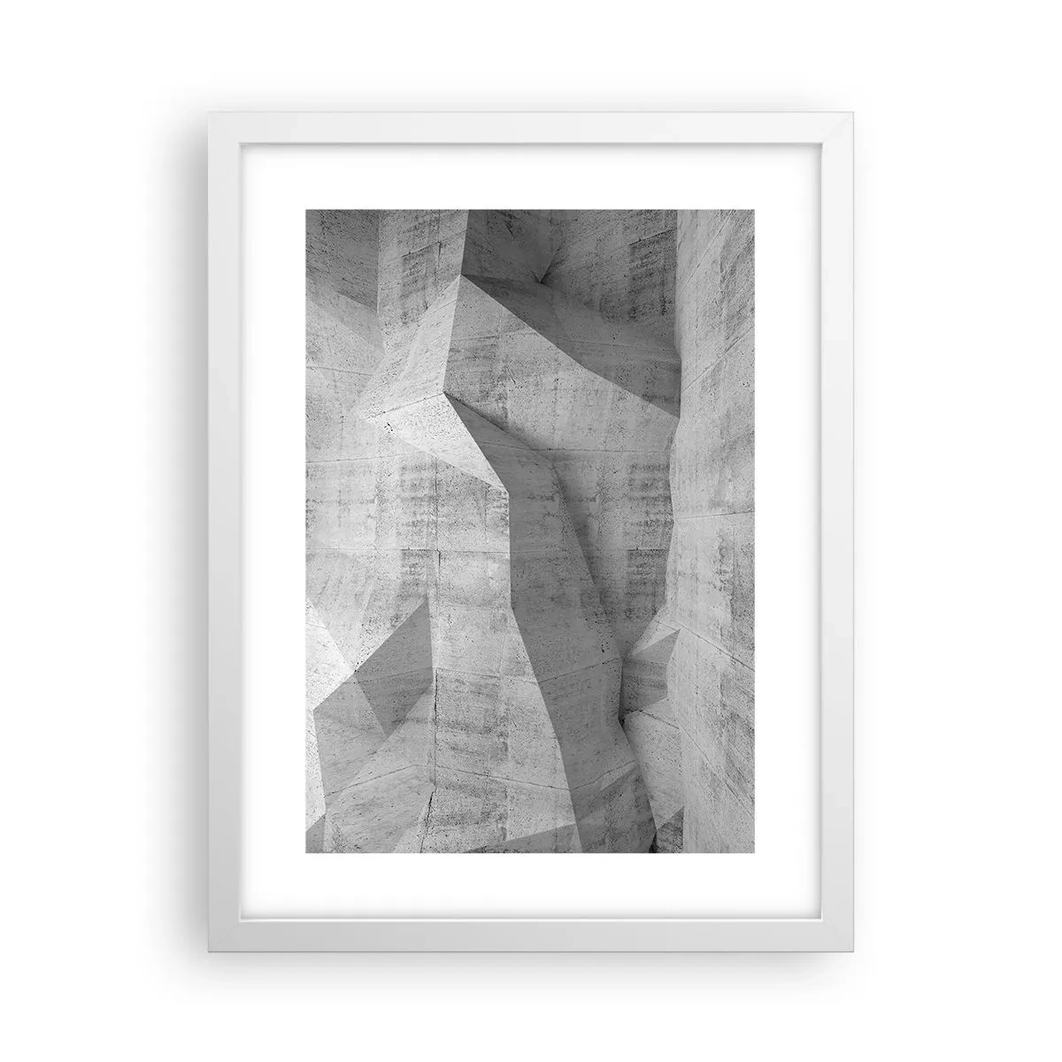 Pôster em moldura branca - Um verdadeiro desafio - 30x40 cm