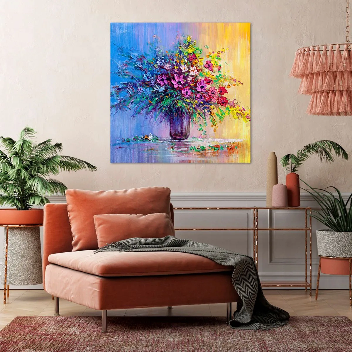 Quadro em tela - Fruto de um prado - 70x70 cm