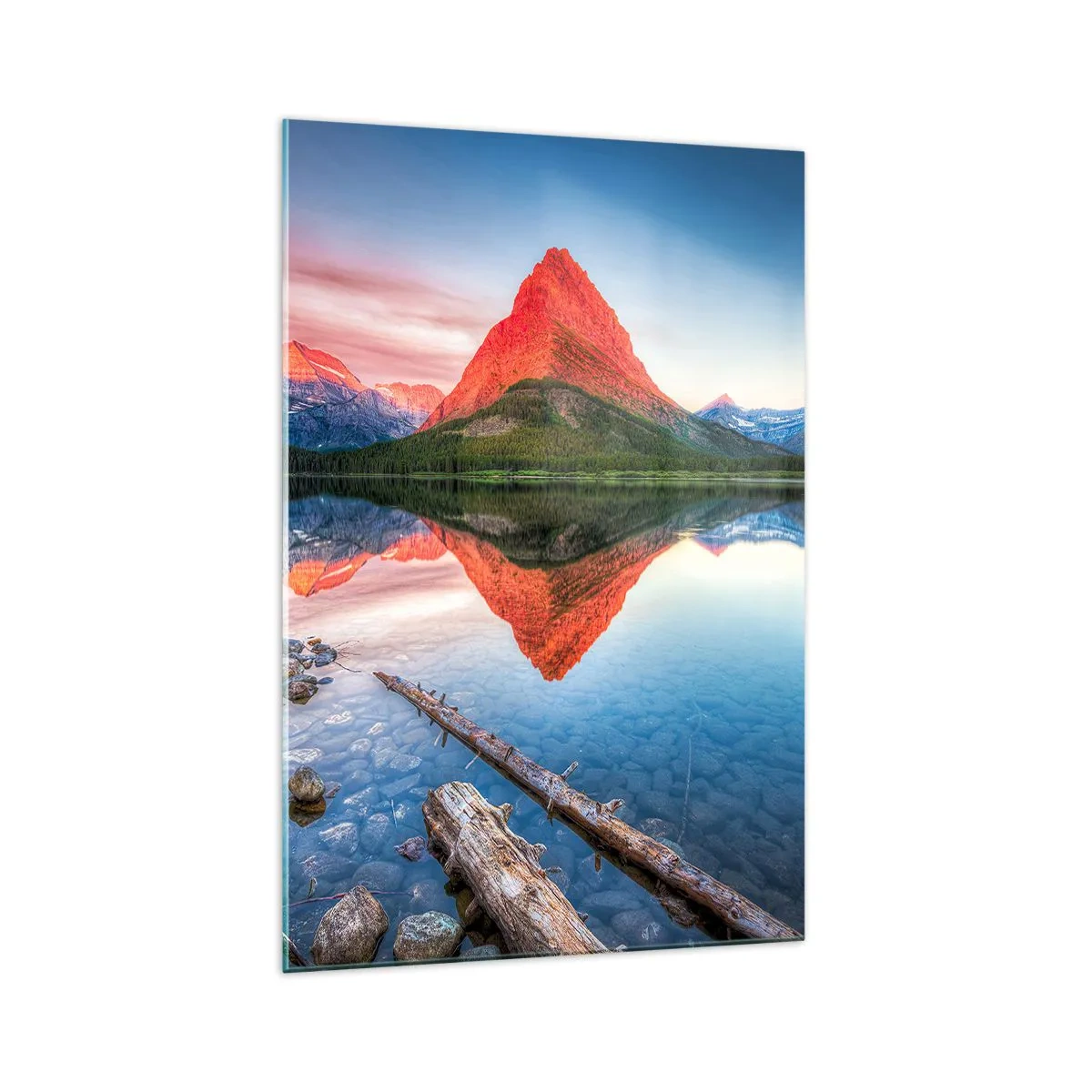 Quadro em vidro - Calor e frio - 70x100 cm