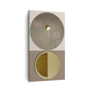 Quadro em tela - Equilíbrio perfeito - 45x80 cm