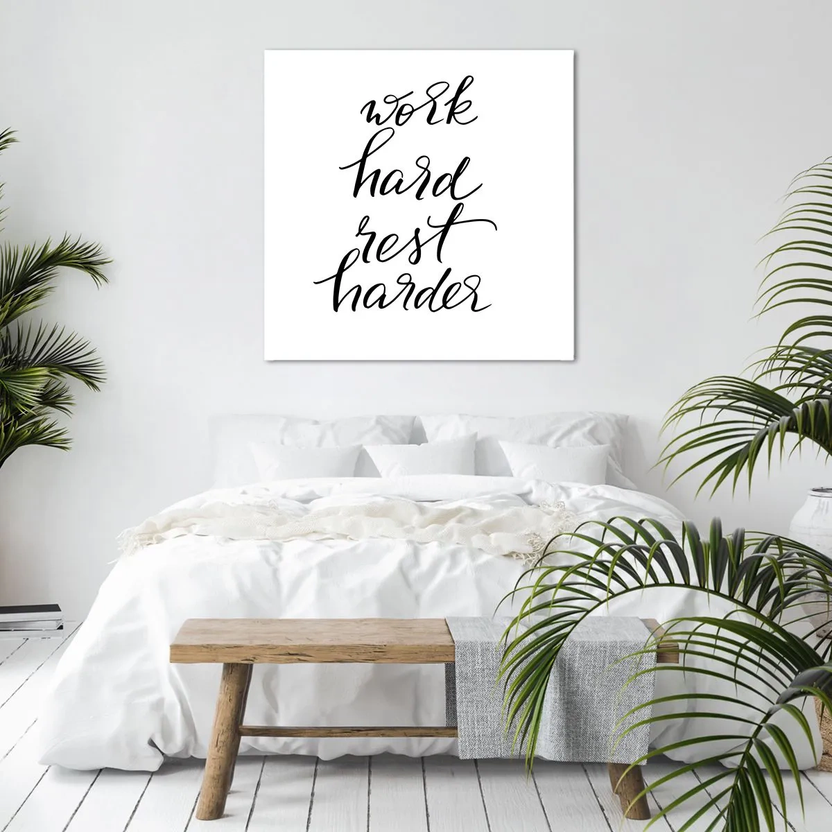 Quadro em tela - Equilíbrio da vida - 70x70 cm