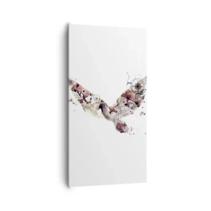 Quadro em tela - Andarilho voador - 65x120 cm