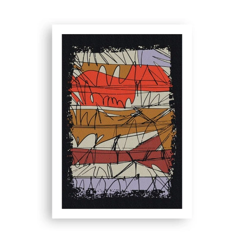 Pôster - Composição espontânea - 50x70 cm