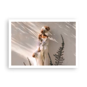 Pôster - O sol e a garota - 100x70 cm