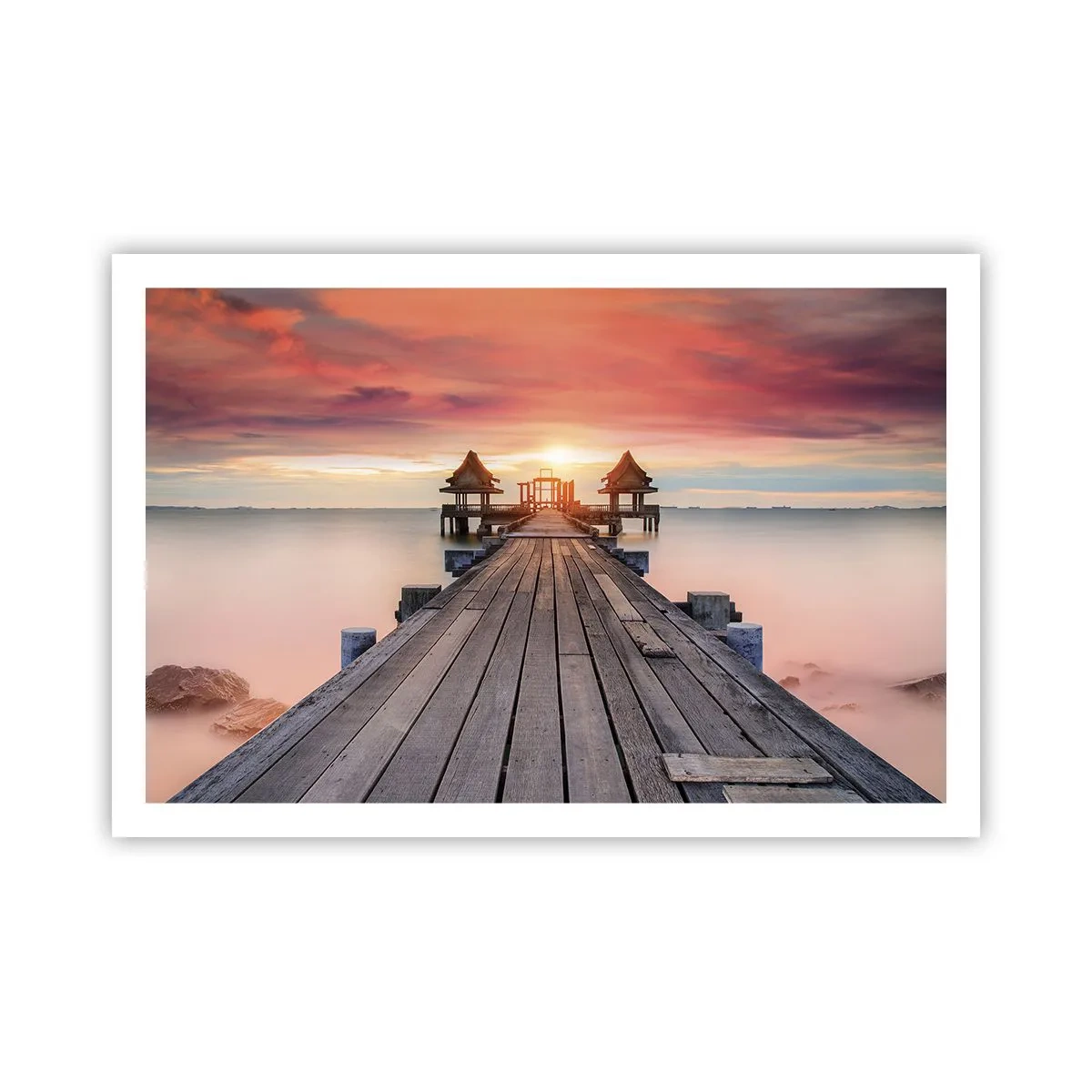 Pôster - De oeste para leste - 91x61 cm