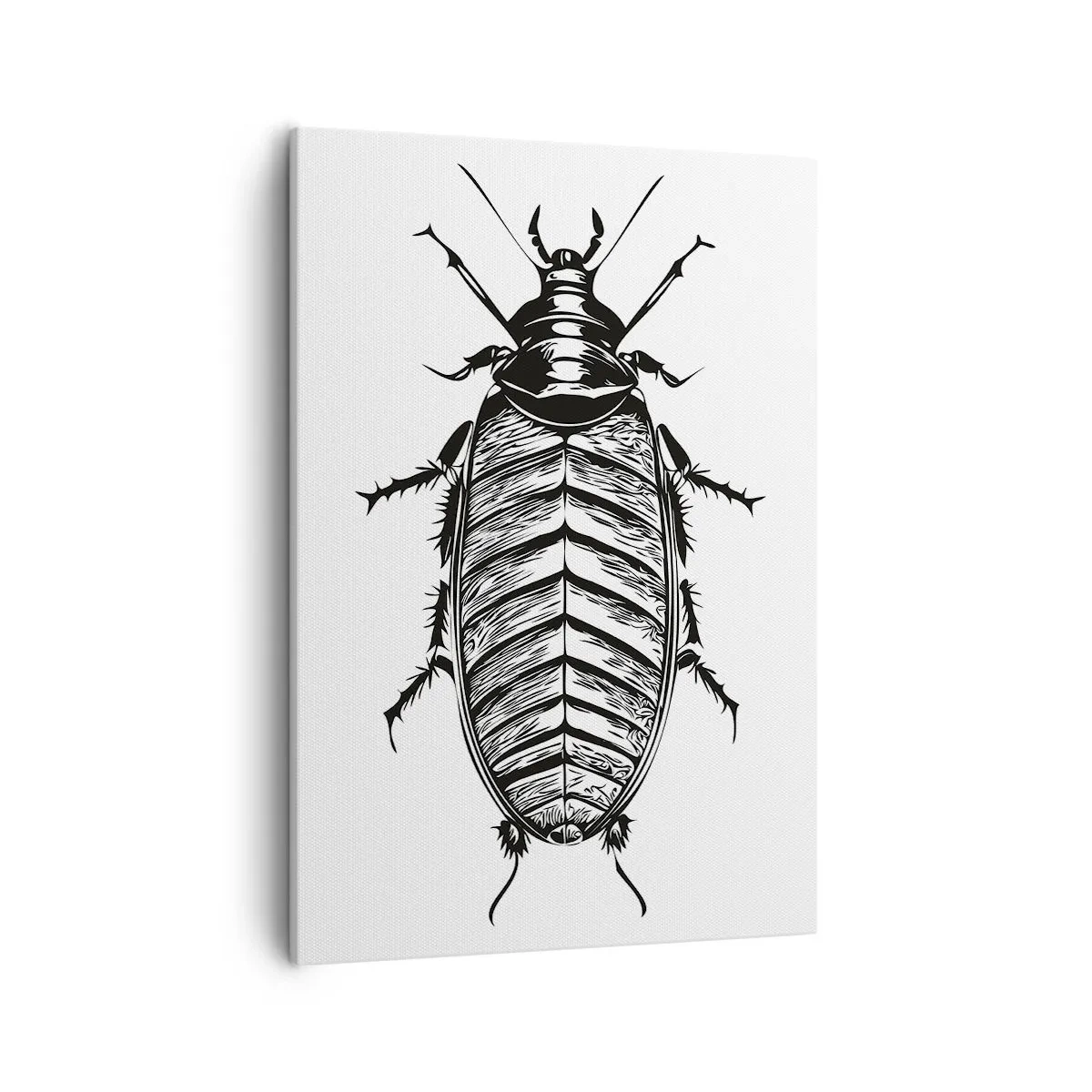 Quadro em tela - Que exemplo! - 50x70 cm