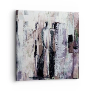 Quadro em tela - Três misteriosos - 30x30 cm