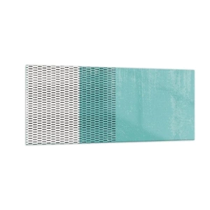 Quadro em vidro - Composição equilibrada - 100x40 cm
