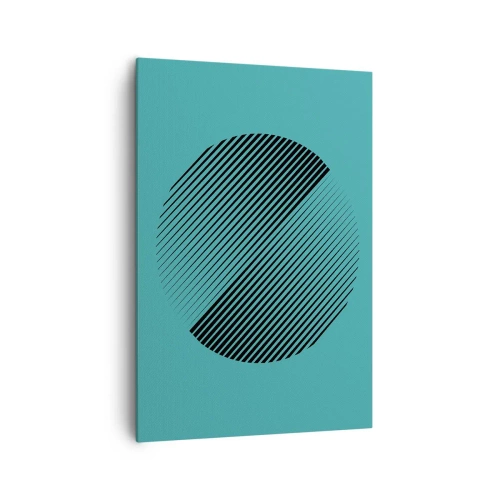 Quadro em tela - Círculo – uma variação geométrica - 70x100 cm