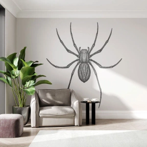 Papel de Parede Standard Eco - Precisão perturbadora - Aranha, Inseto, Minimalista - 400x280 cm
