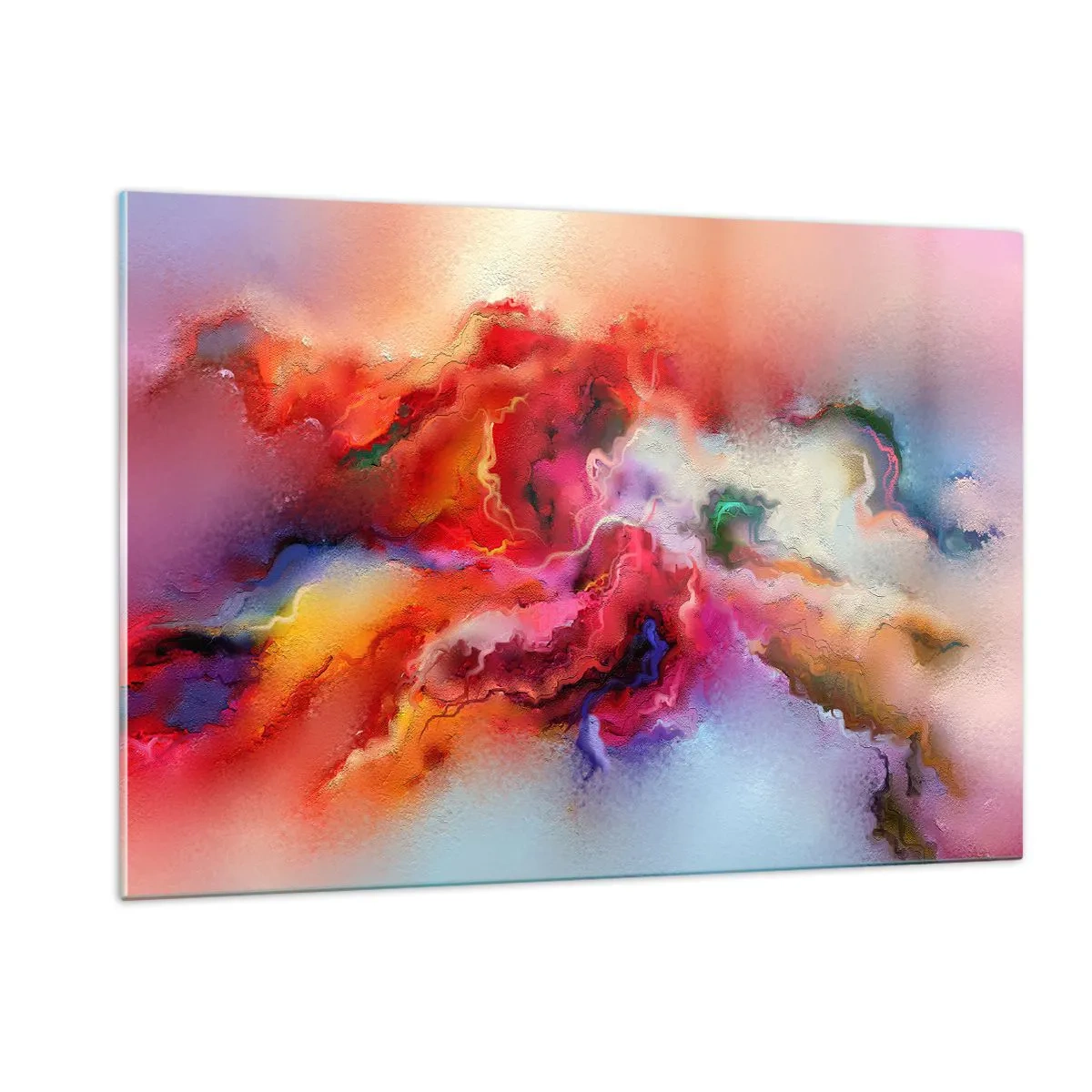 Quadro em vidro - Como capturar os sonhos - fumo - 120x80 cm