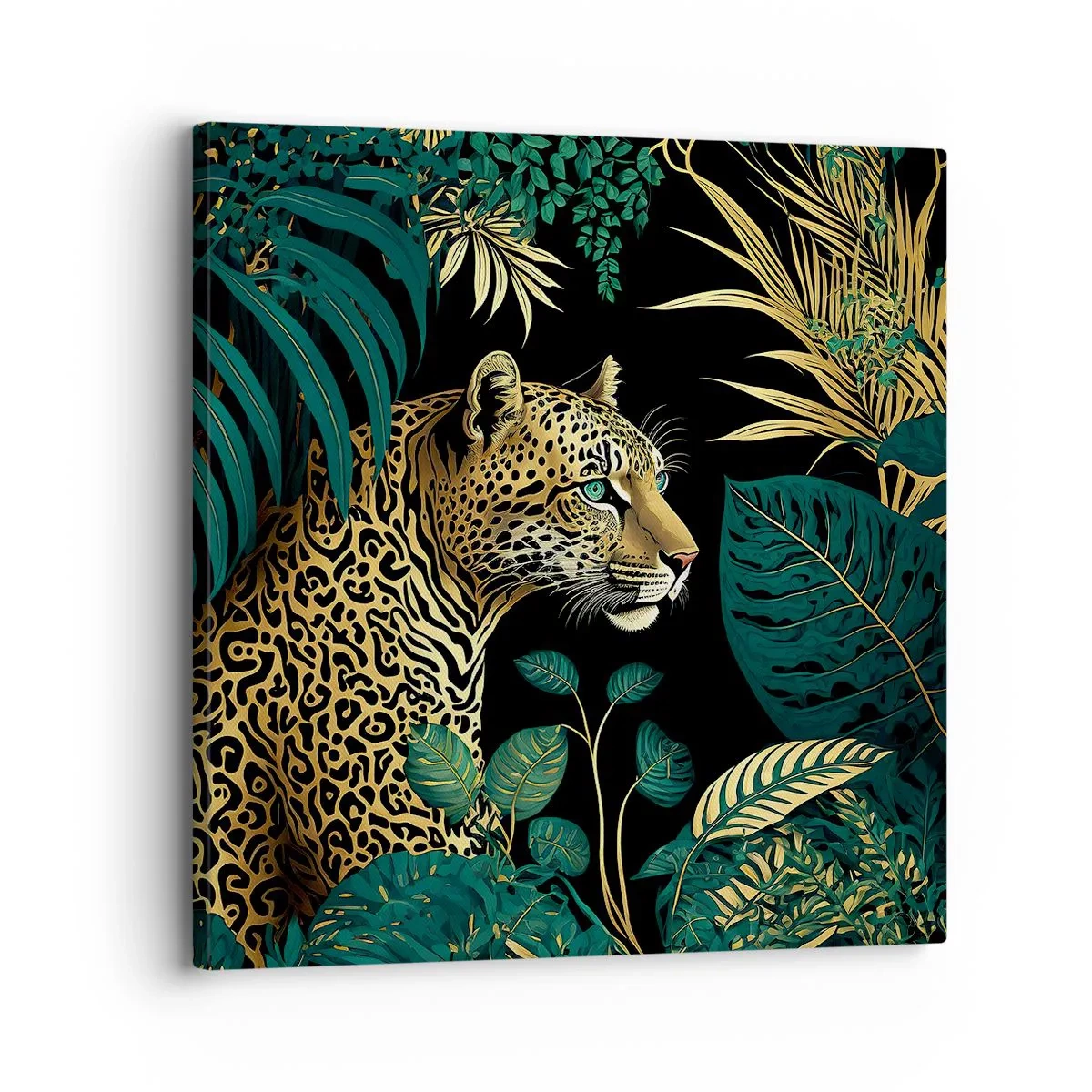 Quadro em tela - Um anfitrião na selva - 30x30 cm