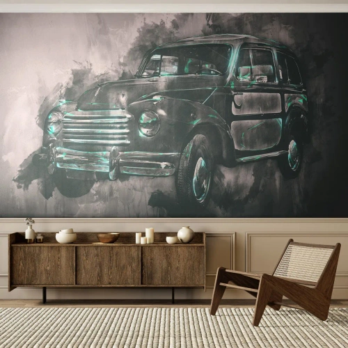 Papel de parede personalizado Premium Sand - Ancestral respeitável - Carro retrô, Automotivo, Viagem