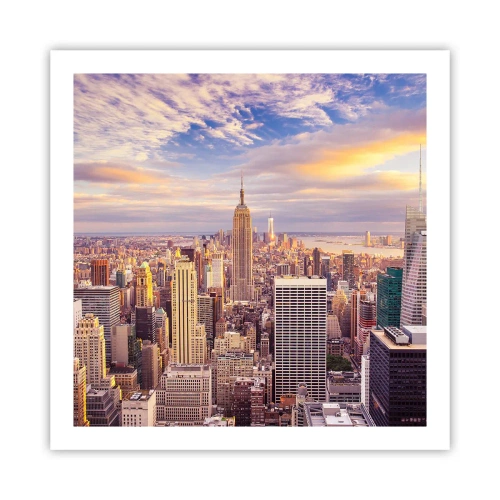 Pôster - Alcançar as nuvens - 60x60 cm