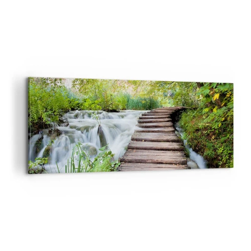 Quadro em tela - As aparências enganam - 100x40 cm