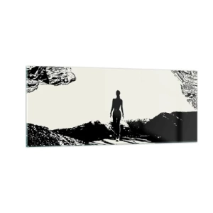 Quadro em vidro - Novo visual - 100x40 cm