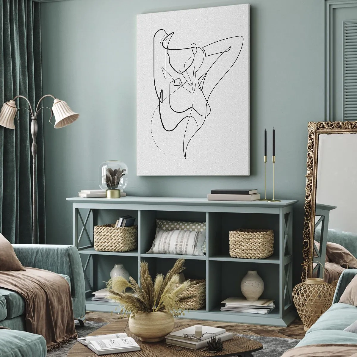 Quadro em tela - Que tipo de pessoa é realmente... - 70x100 cm