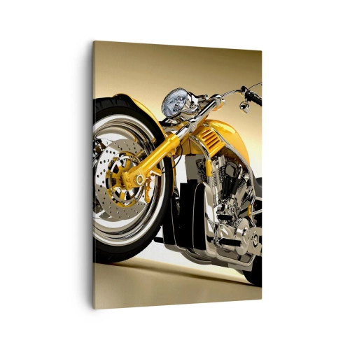 Quadro em tela - O sonho da força e da velocidade - 50x70 cm