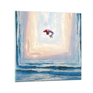 Quadro em vidro - Para outra dimensão - 70x70 cm