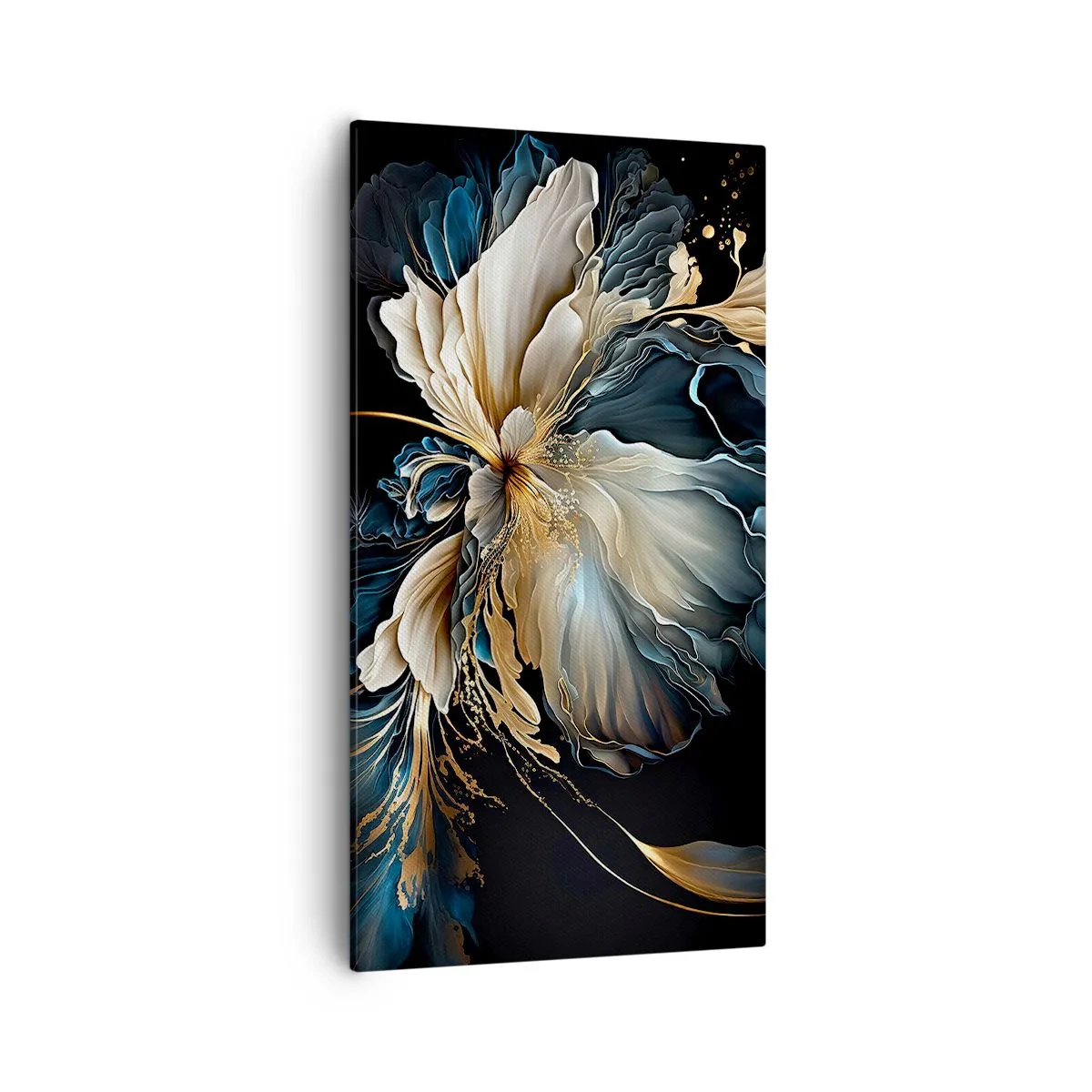 Quadro em tela - Flor de samambaia de conto de fadas - 55x100 cm