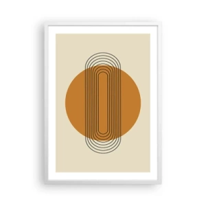 Pôster em moldura branca - O plano perfeito - 50x70 cm