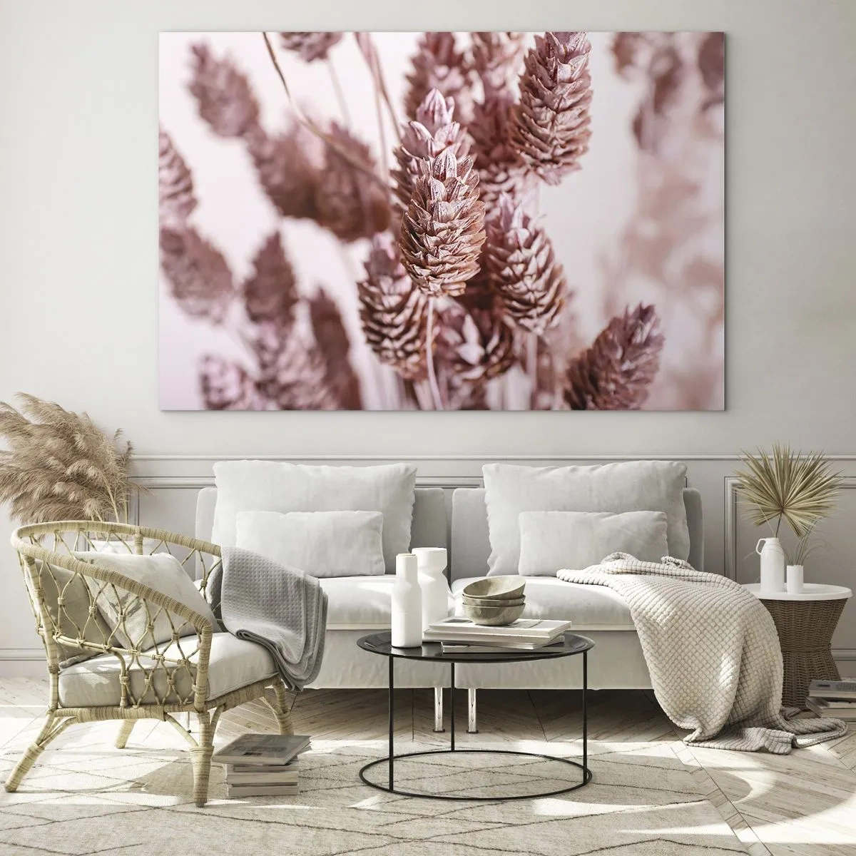 Quadro em vidro - Aparentemente discreto - 120x80 cm