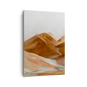 Quadro em tela - Para a fonte - 70x100 cm