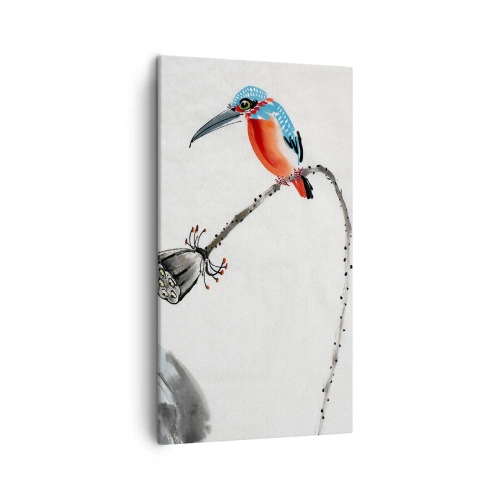 Quadro em tela - A vida do prado - 45x80 cm