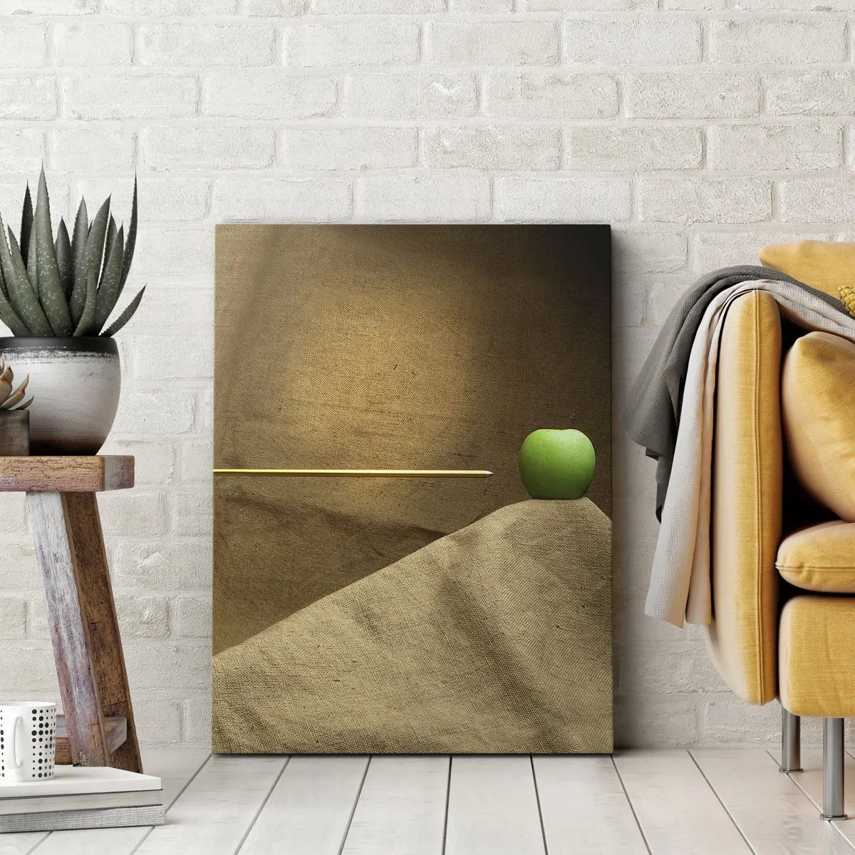 Quadro em tela - Invocando o espírito de Wilhelm Tell - 80x120 cm