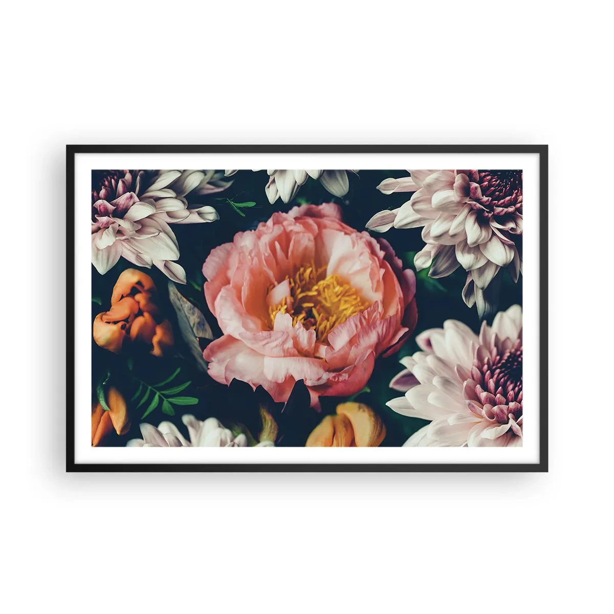 Pôster com moldura preta - Com o esplendor barroco - 91x61 cm