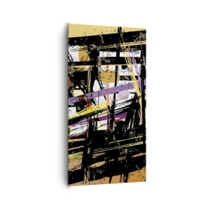 Quadro em tela - Corte afiado - 65x120 cm