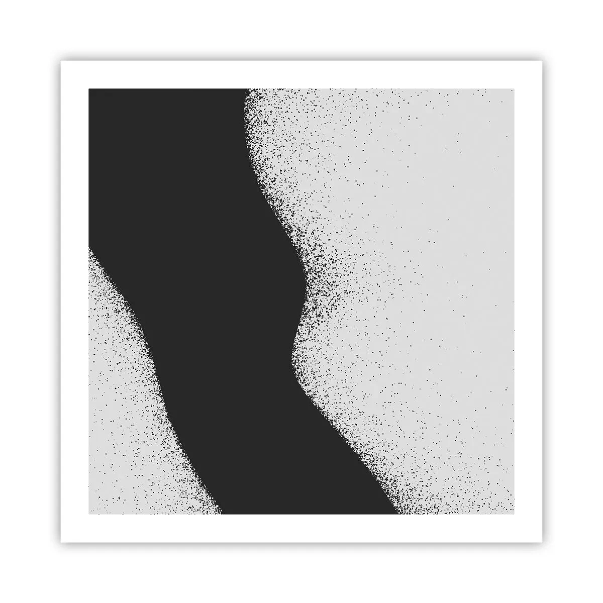 Pôster - Equilíbrio suave - 60x60 cm