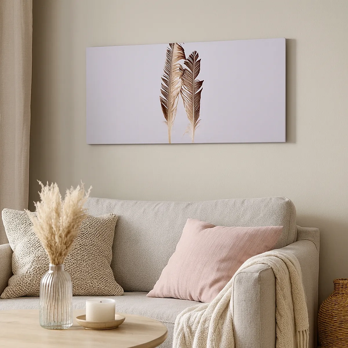 Quadro em tela - Contra o nada - 30x30 cm