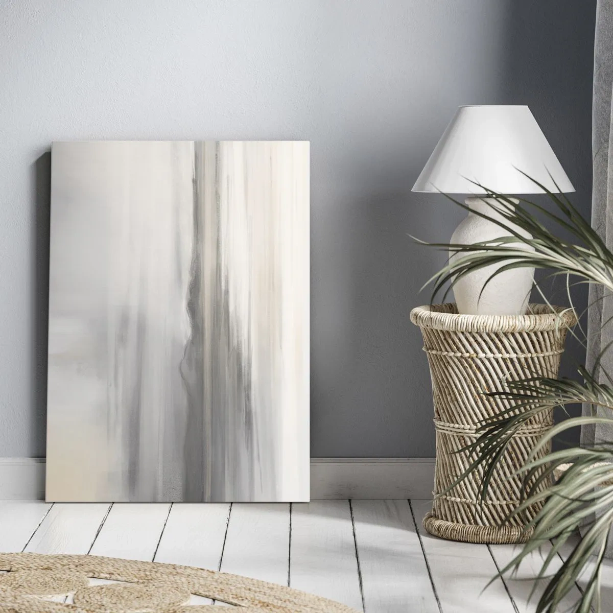 Quadro em tela - Distância pensativa - 50x70 cm