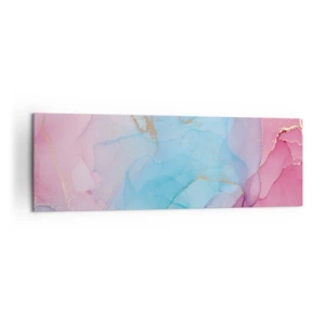 Quadro em tela - Encontro e difusão - 160x50 cm