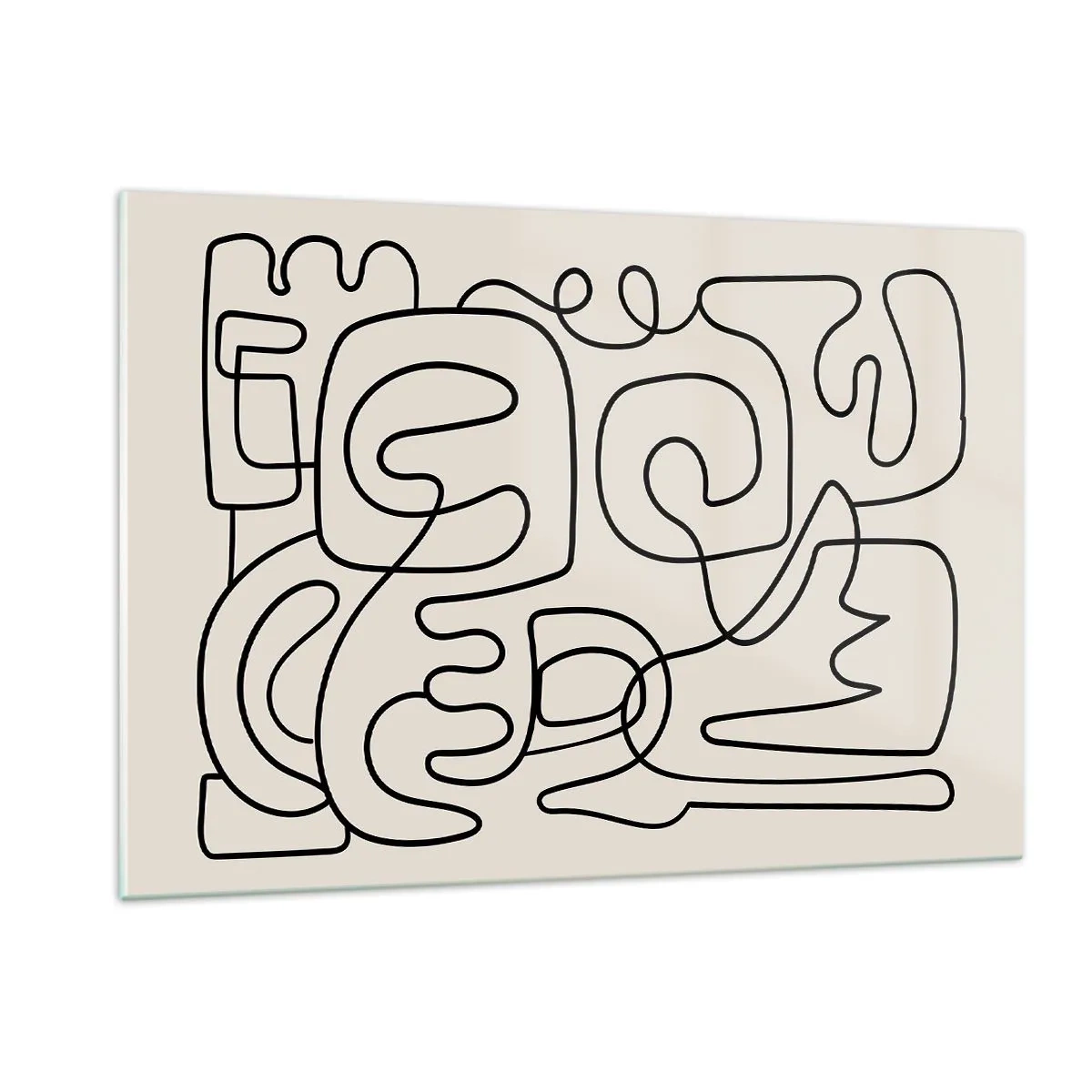 Quadro em vidro - Na trilha - 120x80 cm