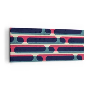 Quadro em tela - Avançado e profundo - 120x50 cm