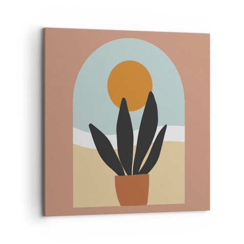 Quadro em tela - Pequenas alegrias - 50x50 cm