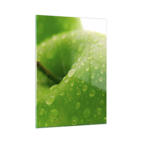 Quadro em vidro - Frescor verde - 50x70 cm