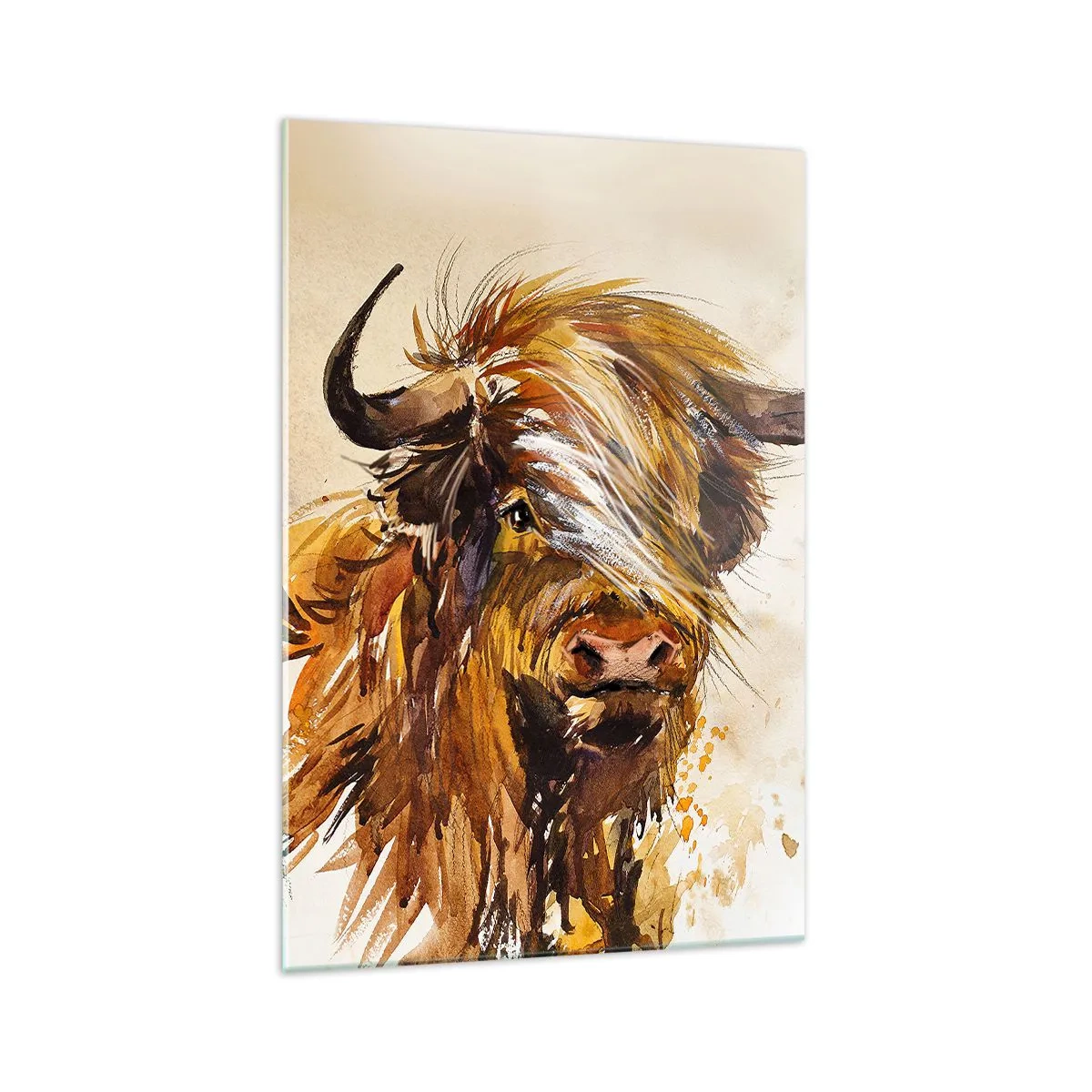 Quadro em vidro - Orgulho do caçador - 70x100 cm