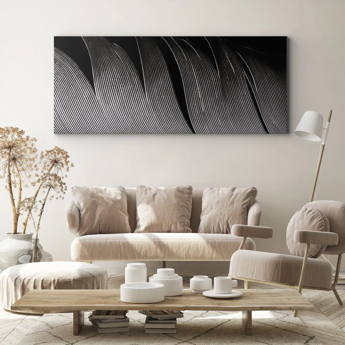 Quadro em tela - A caneta – um design maravilhoso - 100x40 cm