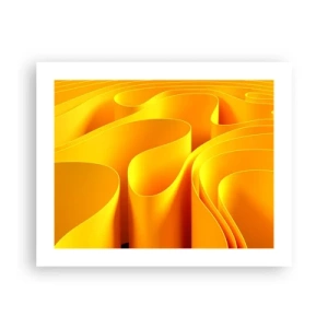 Pôster - Como as ondas do sol - 50x40 cm