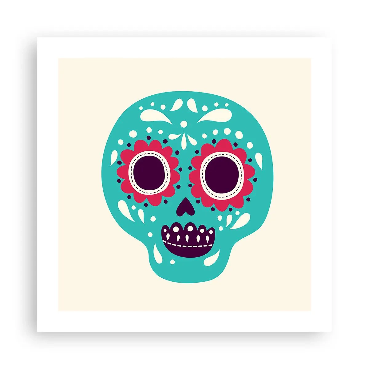 Pôster - Vida – diversão até a morte - 50x50 cm