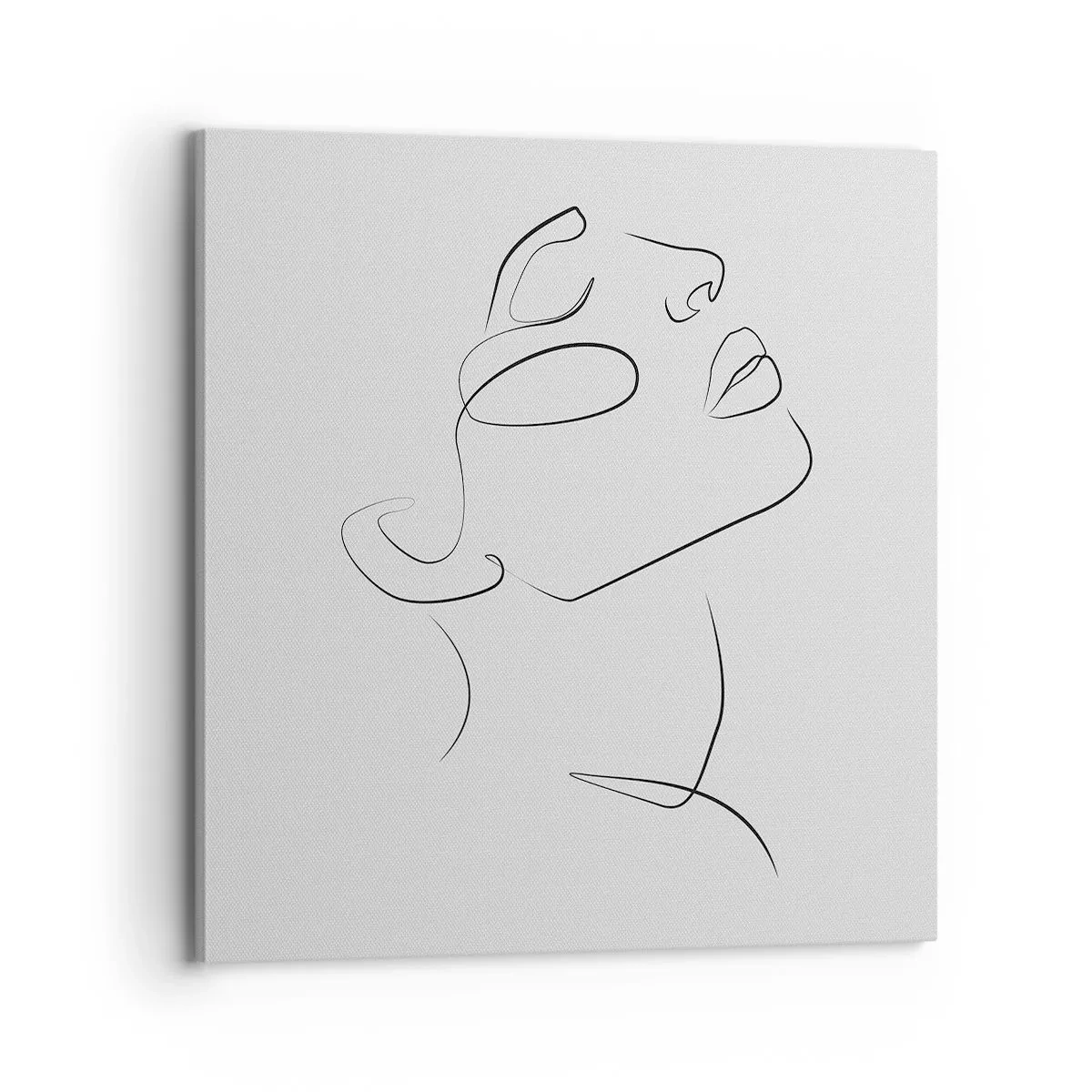 Quadro em tela - Os meandros dos sonhos - 70x70 cm