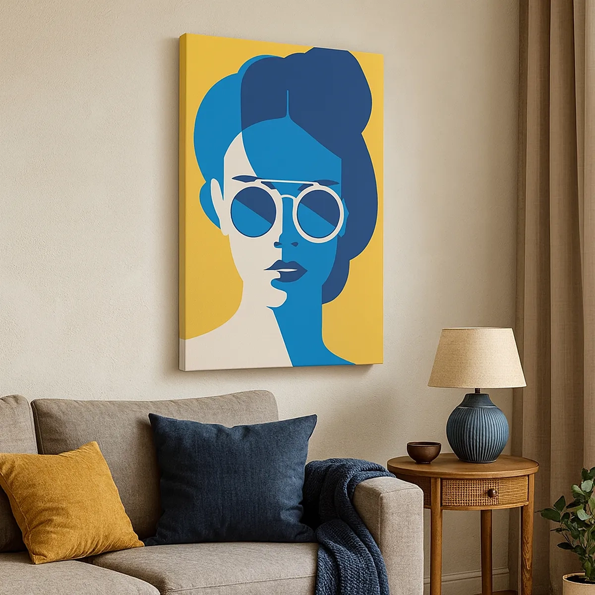 Quadro em tela - Look de férias - 50x70 cm