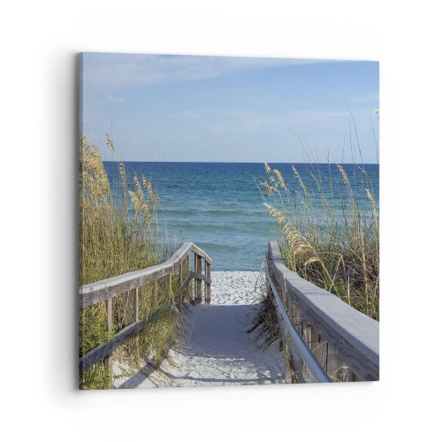 Quadro em tela - Ao sol, ao vento - 70x70 cm