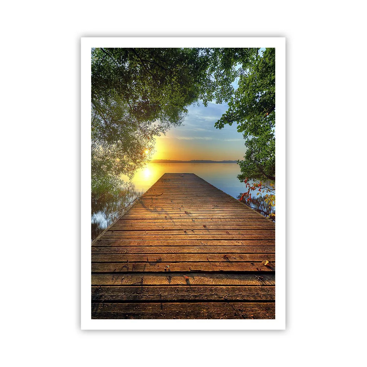 Pôster - Tome o seu tempo, sente-se - 70x100 cm